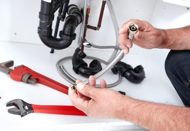 Toilet repair being carried out in Acton